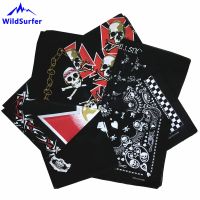 Skull Hiking Scarves Outdoor Cotton Bandana Running Neck Scarf Cycling Balaclava Headband Fishing Mask Hip Hop Headwear Headbands