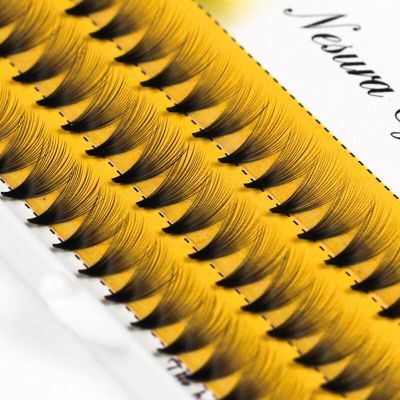 60 pcs/lot 20D handmade natural eyelash extension individual lashes nakeds make up eyelash 0.07 C curl individual lashes makeup Cables Converters