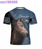 Brown Horse T-shirt 3D, Stallion Arabian Horse Love T-shirt, Horse Shirt for Women Girls, Unisex Tee Gift