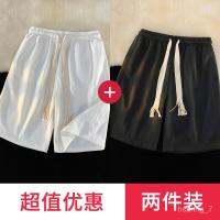 ?Shorts Shorts American Heavy Waffle Shorts Mens Summer Thin Basketball Sports Five Points Mens Casual Pants Fashion B