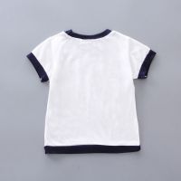 ↂ✕0-3 Years Old Boy Casual Cartoon Short Sleeve Two Piece Suit Kids Clothing