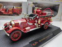 Diecast 1:32 1921สำหรับอเมริกัน Lafrance Fire Pumper 1928 REO รถดับเพลิงรุ่นรถโลหะผสมโลหะของเล่นสำหรับเด็กคอลเลกชัน