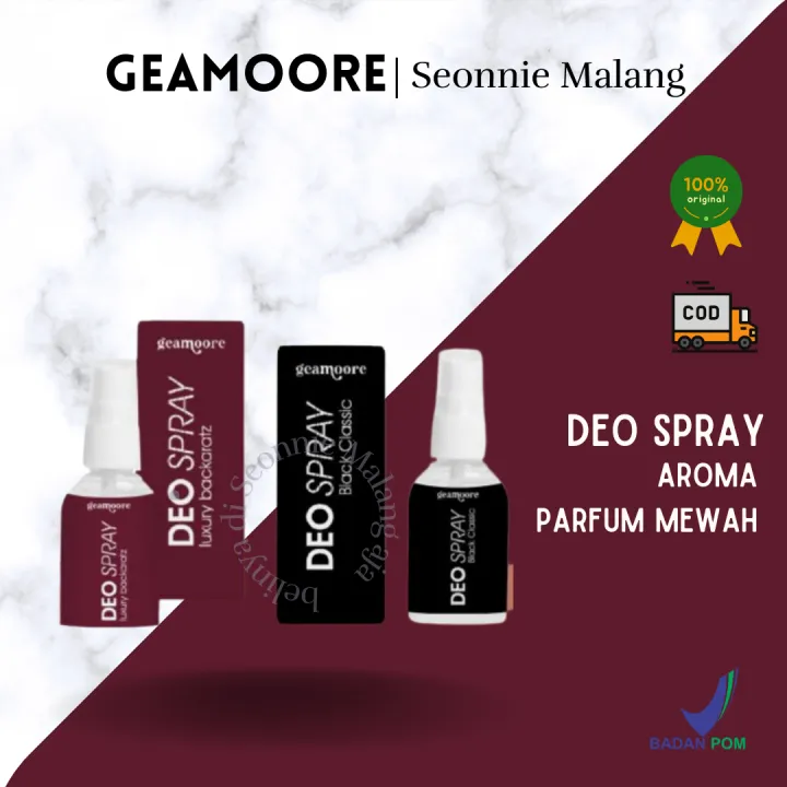 Deo Spray Pengharum ketiak Geamoore anti bau Lazada Indonesia