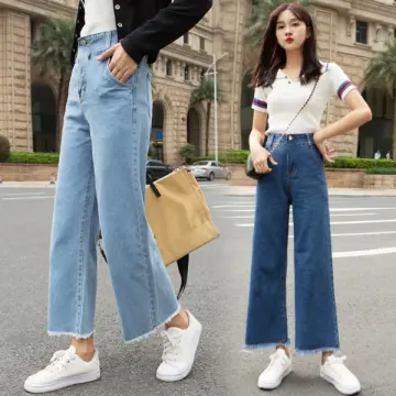 Skinny Leggings for Women Denim Jeans Look Pants with Pockets Slim