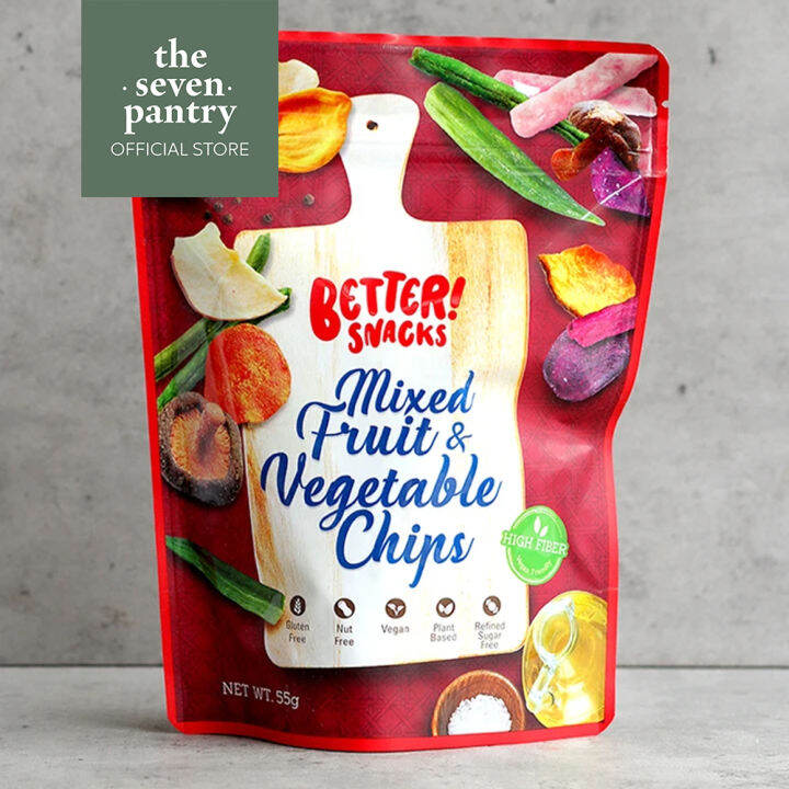 Better Snacks Mixed Fruit and Vegetable Chips Lazada PH