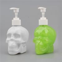 350ml Creatived Skull Hand Soap Bottle Liquid Soap Dispenser Shower Gel Shampoo Fillable Bottle Bathroom Supplies Showerheads