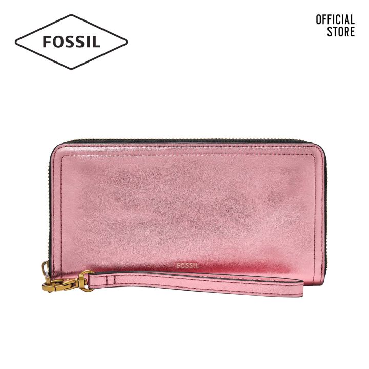 Fossil Logan Zip Clutch celebrating Valentine's Day SL6576429