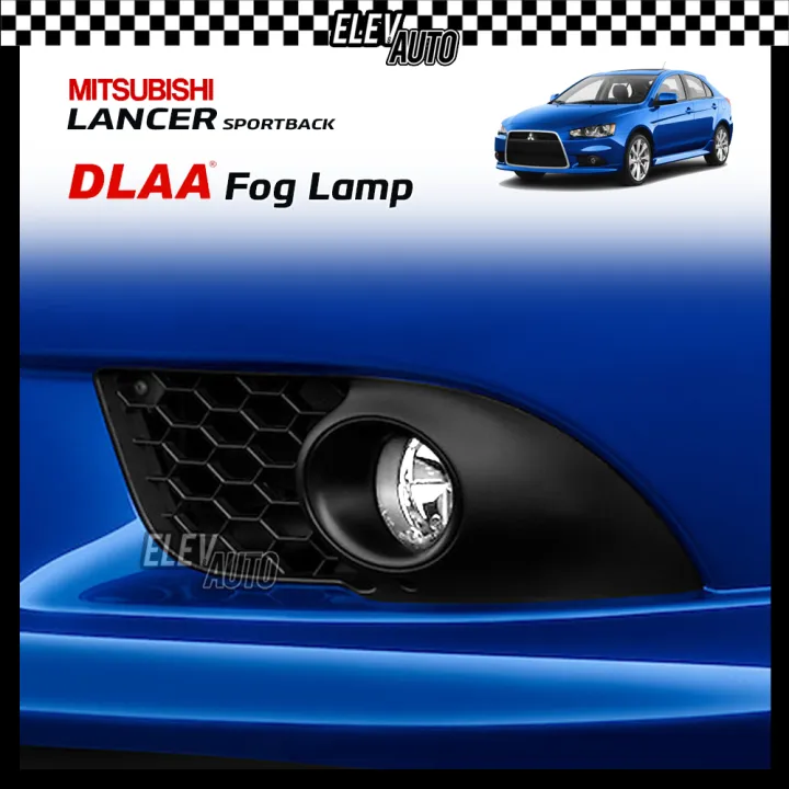 Mitsubishi Lancer Sportback 2009 2015 DLAA Fog Lamp Fog Light Sport