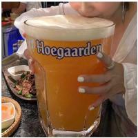 แก้วเบียร์โฮการ์เด้น Hoegaarden 4Lแก้วโฮการ์เด้น 4100ML BIGSIZE? มีพร้อมส่ง