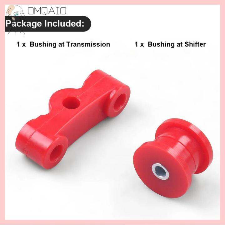 OMQAIO Polyurethane Suspension Bushing Kit Linkage Manual Transmission