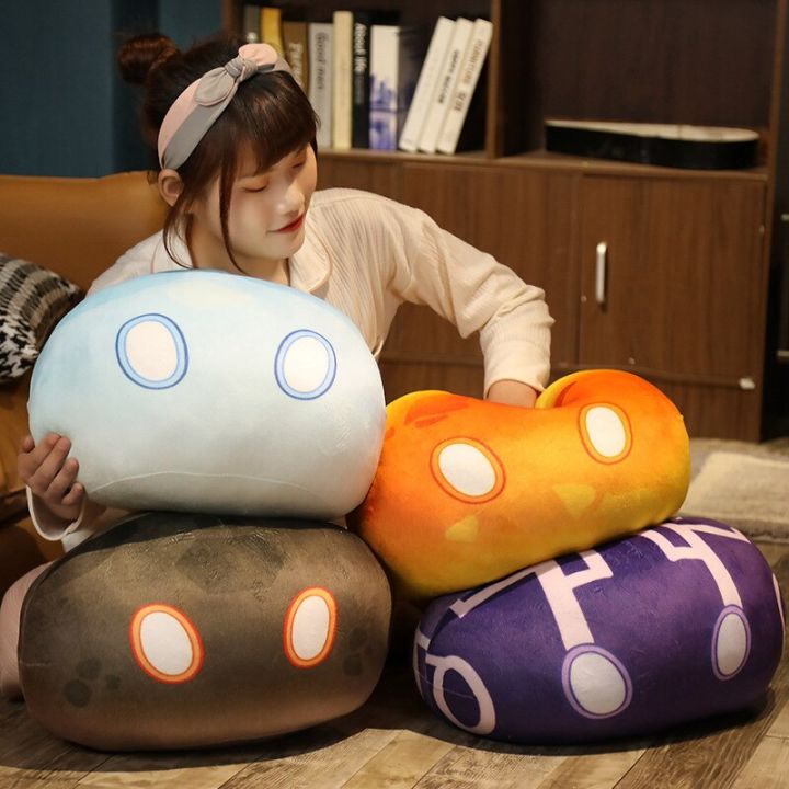 10-30cm-game-genshin-impact-slime-theme-pillow-cute-plush-dolls-keli-dango-throw-handful-toys-cushion-cartoon-birthday-xmas-gift