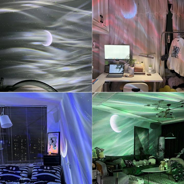 led-aurora-borealis-moon-galaxy-night-lights-bluetooth-music-laser-star-nebula-projection-bedroom-decoration-atmospher-projector-night-lights