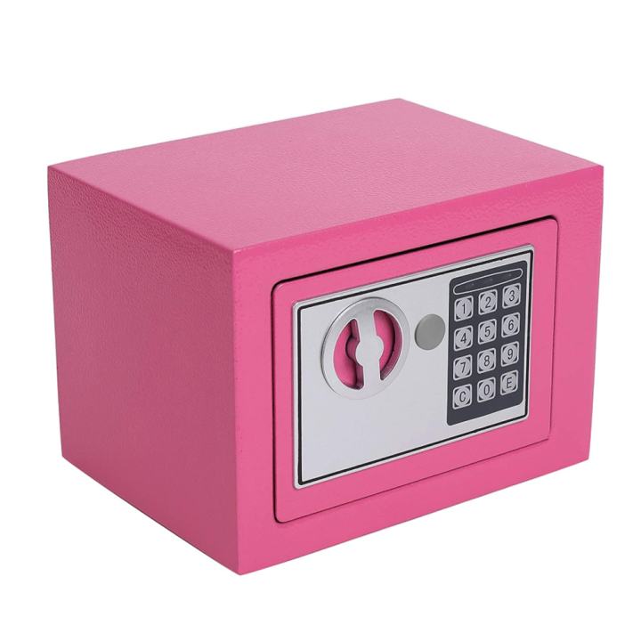 Security Safe Digital Safe, Electronic Steel, Fireproof Lock Box with