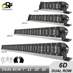 3Rows LED Bar 4-28 inch LED Light Bar LED Work Light combo beam