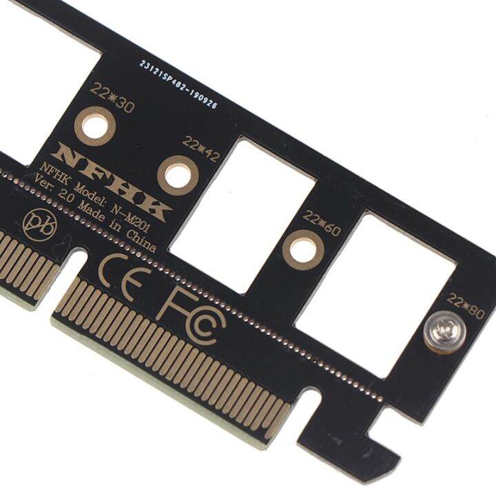 pcie-nvme-ฮาร์ดดิสก์-ssd-ngff-m-2เป็น-pcie-pci-express-3-0-x4-x8แปลงการ์ดอะแดปเตอร์-x16