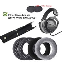 Replacement Velvet And Foam Ear Pads For Beyerdynamic DT990 / DT880 / DT770 PRO DT860 DT880 Headphones High Qualit