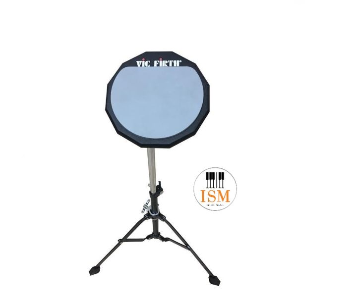 vic-firth-แป้นกลองซ้อม-6-practice-pad-6-รุ่น-pad-6-with-stand