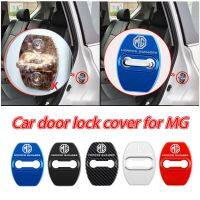 4pcs Mg Stainless Steel Car Door Lock Cover for ZS GT HS 5 Car Accessories