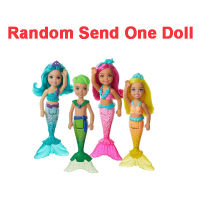 Original Barbie Dolls 4 Styles Chelsea Mermaids Series Rainbow Dreamtopia Mermaid Mini Dolls Toy Children Birthday Gift GJJ85