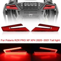 ไฟรถจักรยานยนต์สำหรับ Polaris RZR มืออาชีพ XP XP4 2020-2021ไฟท้ายไฟวิ่งกลางวัน UTV ไฟเบรค LED ไฟท้ายประเภทพื้นเต็ม