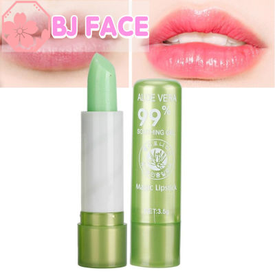 [BJ FACE] [พร้อมสต็อก] Aloe Vera Moisturizing Color Changing Lip Balm Gloss Lipstick Beauty Tool