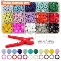 9.5mm Metal Prong Snap Fasteners Buttons Press Button Studs Solid/Hollow With Pliers Tool Kits For Clothes Bags Garment Sewing Haberdashery