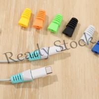 【Ready Stock】 ☇ B40 2Pcs Durable Data Cable Protector / Colorful Charging Date Cable Protection/ Anti-break Data Line Case For Charging Cable Earphones Line