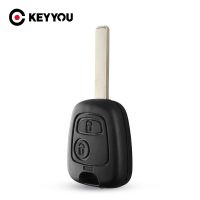 Keyyou 10X2 Ons ที่เก็บกุญแจรถรีโมท Fob สำหรับ Citroen C1 C2 C3/Puriel C4 C5 C8 / Xsara Pico Cover 2b