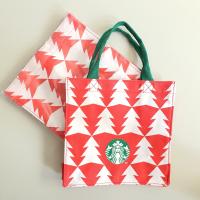 ลดราคา Starbucks Christmas    BAG  2022    กระเป๋าผ้า สตาร์บัคส์  ของแท้