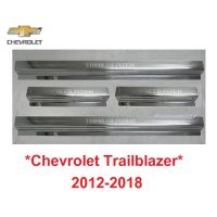 SALE ชายบันได สคัพเพลต Chevrolet Trailblazer 2012-2018  รถ เชฟโรเลต เทรลเบลเซอร์ กาบบันได กันรอยประตู คิ้วขอบประตู ยานยนต์ อุปกรณ์ภายนอกรถยนต์ อื่นๆ