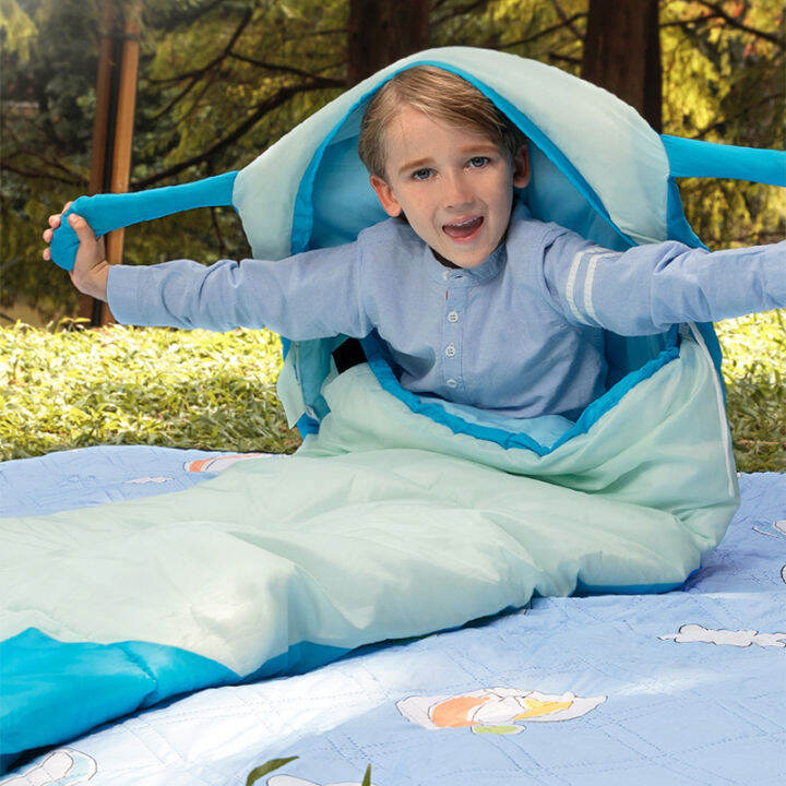 CAMEL CROWN Outdoor Children Sleeping Bag Antikick Quilt Outdoor Lunch