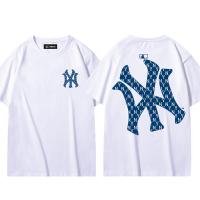 【Fashion】 แขนสั้นโอเวอร์ไซส์Mbl Ny เสื้อยืดแขนสั้นลําลอง ผ้าฝ้าย ขนาดใหญ่ มาตรฐาน แฟชั่นฤดูร้อน สําหรับผู้ชาย และผู้หญิงS-4XL เสื้อยืดแฟชั่นลำลอง แฟชั่นแขนสั้นผ้าฝ้าย Shirt Tops