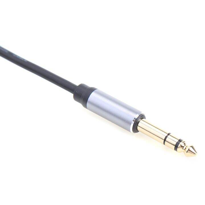 nku-1-4-trs-stereo-to-dual-1-4-ts-mono-insert-cable-stereo-breakout-cable-6-5mm-1-4-trs-jack-y-splitter-stereo-audio-cable