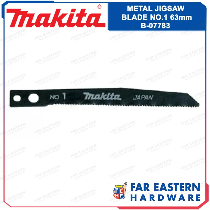 MAKITA Jigsaw Blade No. 1 for Cutting Metal, Aluminum & PVC 1PC B07783