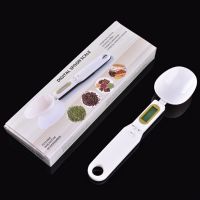 500g/0.1g Portable spoon Scale LCD Digital Kitchen Measuring Gram Electronic for food coffee sugar gram hanging weighing tool Luggage Scales