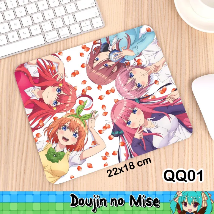 Anime Quintessential Quintuplets Mouse Pad 5 Toubun No Hanayome Nakano