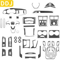 Hot K สติกเกอร์ติดภายในรถ2015 + อุปกรณ์เสริมคาร์บอนไฟเบอร์อะไหล่แดชบอร์ดศูนย์สำหรับที่ชาร์จ Dodge