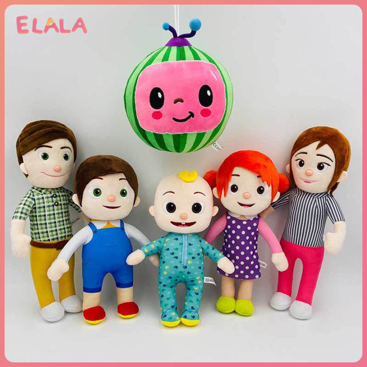 Cocomelon Plush Toy Cartoon Tv Series Family Cocomelon Family Sister  Brother Mom And Dad Toy Dall Kids Chritmas Gift Hot | Lazada