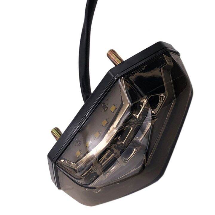 Motorcycle Universal 12V DC LED Brake Stop Tail Light Signal Indicators