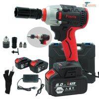 ?ลดราคา cordless drill  FINRIS บล็อกแบต บล็อกไฟฟ้า 199V บล็อกแบตเตอรี่ 2IN1 แบตเตอรี่อย่างดี 2 ก้อน สว่านไร้สาย สว่านกระแทก รุ่นใหม่ล่าสุด สีแดงดำ-สว่านไร้สาย สว่านไฟฟ้าไร้สาย สว่านแบต สว่านไฟฟ้าแบต