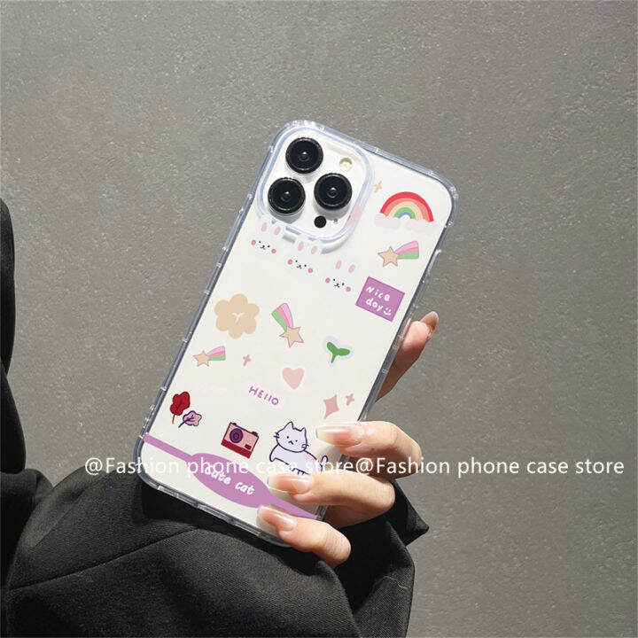 phone-case-เคส-vivo-v29-5g-vivo-v29e-v29-pro-v27e-v27-v25e-v25-pro-5g-น่ารักการ์ตูนเคสซิลิโคนซิลิโคนโทรศัพท์กระต่ายด้านหลังนิ่มโปร่งใส2023