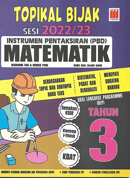 Topikal Bijak Sesi 2022/23 Instrument Pentaksiran (PBD) Matematik Tahun ...