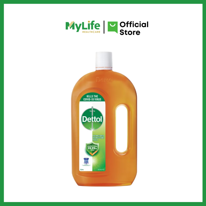 DETTOL BROWN ANTISEPTIC LIQUID 1L Lazada