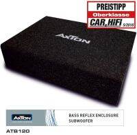 AXTON ATB120 Flat bass reflex subwoofer 1 x 20 cm ซับวูฟเฟอร์แบบสะท้อนเสียงเบสแบน 20 ซม. / 8 "300 วัตต์