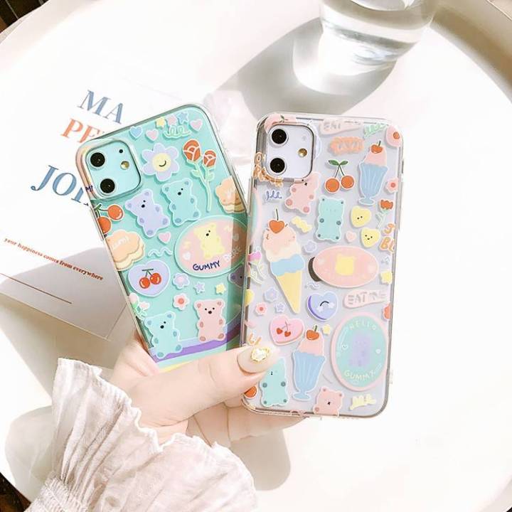 เคสซิริโคนvivo-ลายการ์ตูนหมีพูห์สำหรับรุ่น-vivo-y3-y11-v15-v15-prov17pro-y12-y17-y19-y95-y93-y91i-304