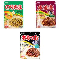 ผงโรยข้าวญี่ปุ่น Marumiya Furikake มี 3 รสชาติ สินค้าจากประเทศญี่ปุ่น