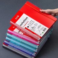 A4 Agenda Loose Leaf Notebook Spiral coil tearable Grid inner pages bandage Diary Weekly Planner Organizer School Stationery Note Books Pads