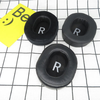 Earpads For Roland RH-5 RH5 Headphone Earcushions Protein Velour Sheepskin Pads Foam Ear Pads Black Comfortable