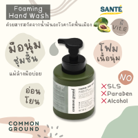 Common Ground Foaming Hand Wash โฟมล้างมือ สารสกัดน้ำมันอะโวคาโด ออร์แกนิก คอมมอน กราวด์ ขนาด 350 ml.