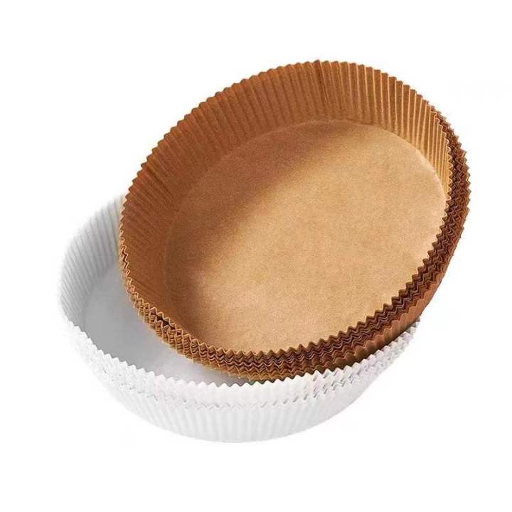 50-pcsbox-16cm-disposable-air-fryer-paper-tray-wood-pulp-round-paper-liner-steamer-baking-paper-air-fryer-kitchen-accessories